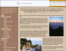 Tablet Screenshot of bigsur-coastline.com